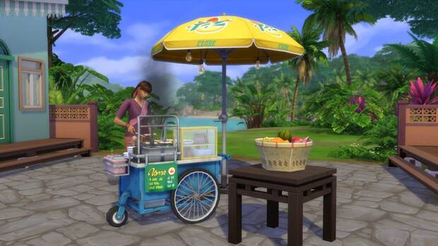 Los Sims 4: Se Alquila - Contenido digital Comida callejera