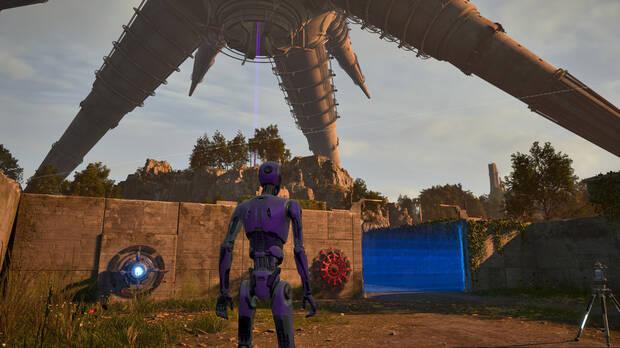 Puzles, filosofía y construcciones como esta nos esperan en ‘The Talos Principle 2’.