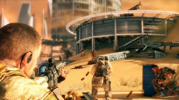 Imagen de la jugabilidad de Spec Ops: The Line