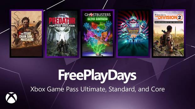 Juegos gratis de esta semana en los Free Play Days de Xbox.