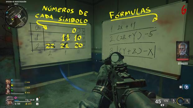 CoD Black Ops 6 Zombis Easter egg Terminus - Solución al acertijo matemático del código del calibrador de oscilación