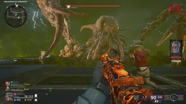 CoD Black Ops 6 Zombis Easter egg Terminus - Combate contra el jefe final Paciente 13