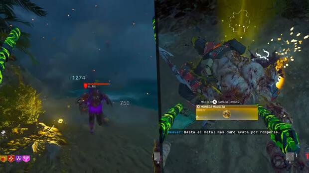 Call of Duty: Black Ops 6 Zombis - Recuperar las monedas malditas del capitán