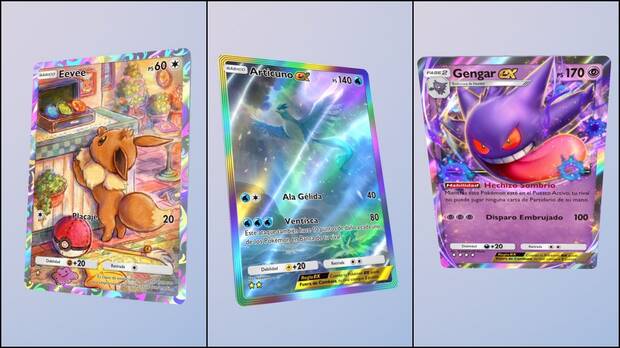 Todas las cartas son bonitas, pero el dise�o de las cartas EX y las de arte completo es genial.