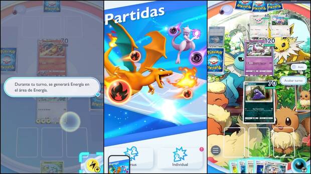 Podemos crear nuestras propias barajas o utilizar las de pr�stamo hasta diez partidas.