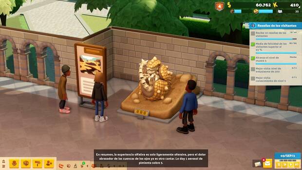 Las piezas son el eje central de la experiencia del museo. Se obtienen mediante expediciones y son las que atraen la atención de los visitantes.
