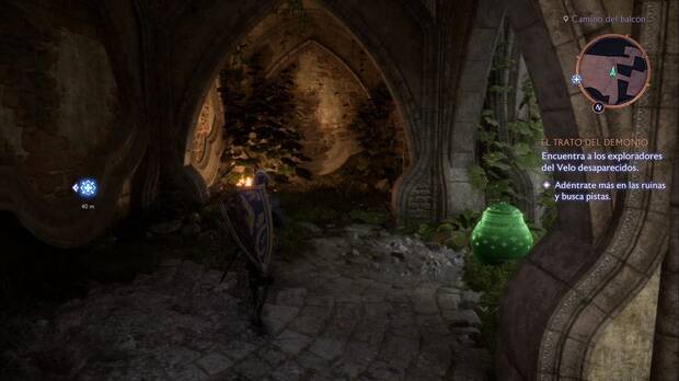 Dragon Age: The Veilguard - Misiones de Bellara, El trato del demonio: desvío a la derecha tras cruzar el puente de la zona de los demonios
