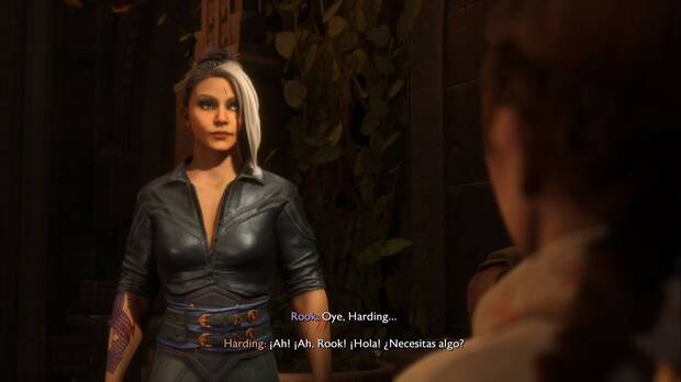 Dragon Age: The Veilguard - El asedio de Weisshaupt: Rook se da cuenta de que a Harding le pasa algo