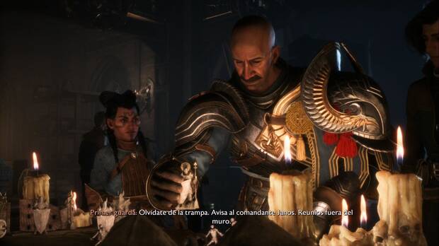 Dragon Age: The Veilguard - El asedio de Weisshaupt: el Primer guarda da órdenes a los Guardas grises