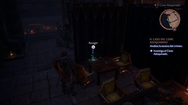Dragon Age: The Veilguard - Misiones de Neve, El caso del Cisne Adoquinado: ubicación del recuerdo Pergamino de noticias en un reservado del Cisne Adoquinado