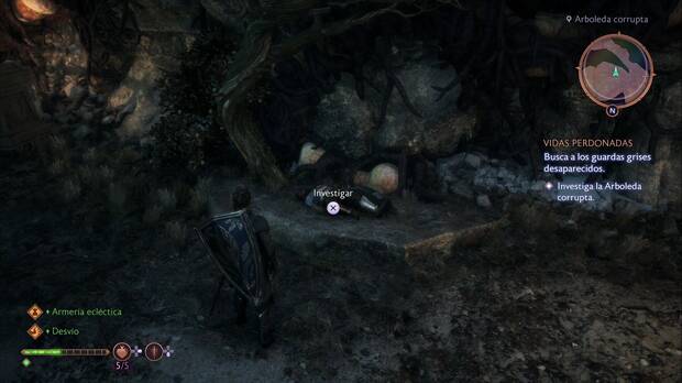 Dragon Age: The Veilguard - Vidas perdonadas: cuerpo en la zona de búsqueda