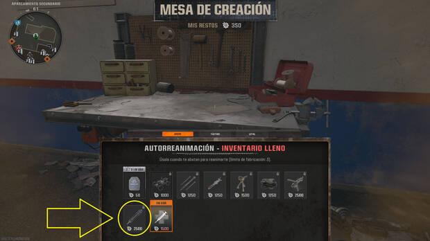 Call of Duty: Black Ops 6 Zombis - Comprar la Inyección mutante en una mesa de creación