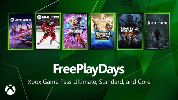 Juegos gratis de esta semana en los Free Play Days de Xbox.