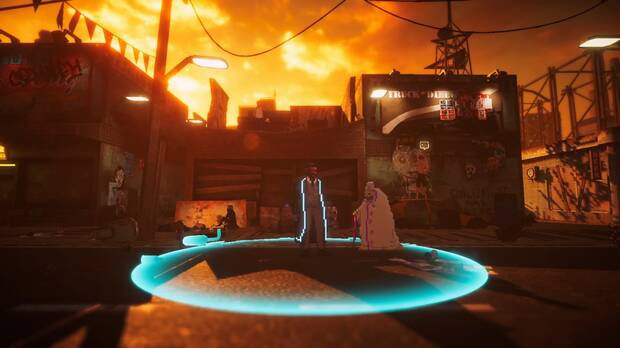 Investigar es parte importante de Neon Blood, algo que hacemos gracias a un escáner