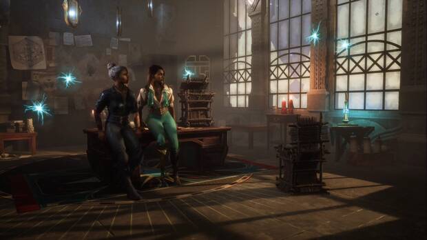 Dragon Age: The Veilguard - Rook y Neve hablan durante la cacería de volutas