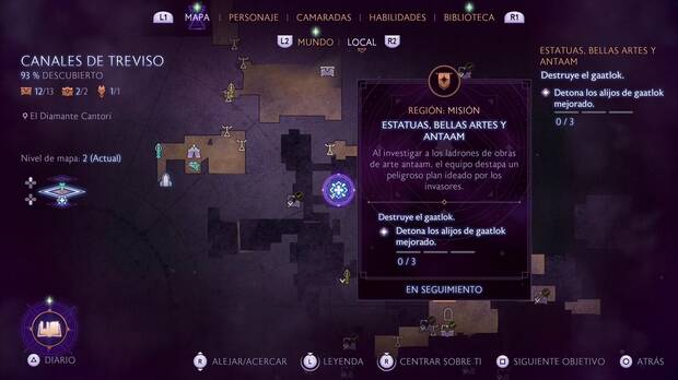 Dragon Age: The Veilguard - Estatuas, bellas artes y antaam (2): ubicación de un alijo de gaatlok
