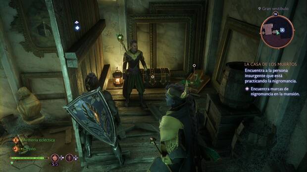 Dragon Age: The Veilguard - Misiones de Emmrich, La casa de los muertos: cofre pequeño junto a la entrada de la mansión