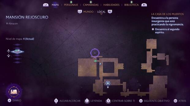 Dragon Age: The Veilguard - Misiones de Emmrich, La casa de los muertos: sala en la zona oeste-noroeste de la mansión