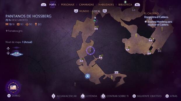 Dragon Age: The Veilguard - El Caldero: ubicación del marcador de El Caldero