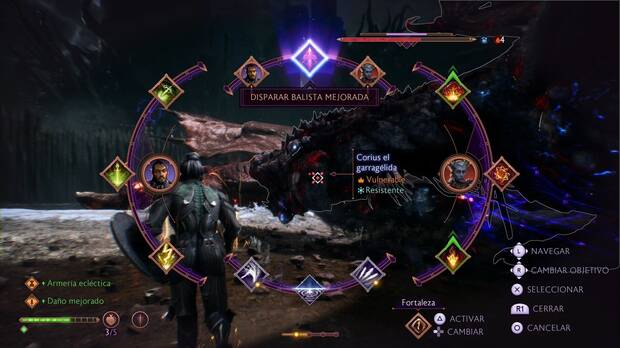 Dragon Age: The Veilguard - Fuego y hielo: opción de apoyo de artillería contra los dragones celestiales