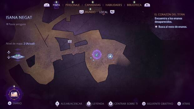 Dragon Age: The Veilguard - Misiones de Harding, El corazón del titán: cruce tras el puente donde aparecen los esqueletos y los demonios