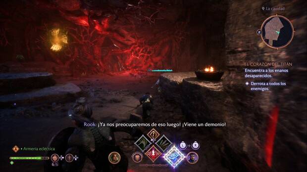 Dragon Age: The Veilguard - Misiones de Harding, El corazón del titán: demonios en la mina de lirio rojo