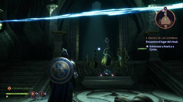 Dragon Age: The Veilguard - Misiones de Bellara, A través de las sombras: cristales de la zona del artefacto activados