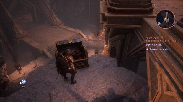 Dragon Age: The Veilguard - Misiones de Neve, El caso de la adoradora que volvió: cofre en el puente arcano