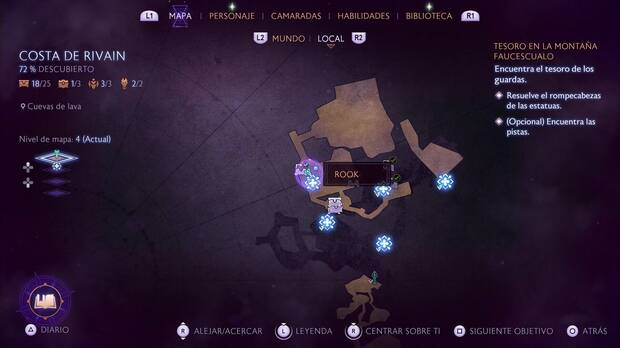 Dragon Age: The Veilguard - Tesoro en la montaña Faucescualo: ubicación de las palancas