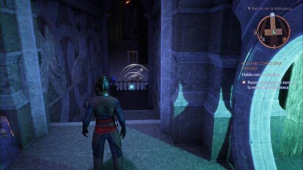 Dragon Age: The Veilguard - Actuar como una unidad: voluta en la terraza del astrolabio