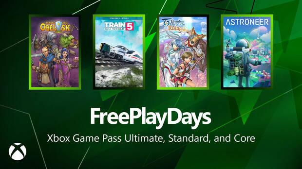 Juegos gratis de esta semana en los Free Play Days de Xbox.