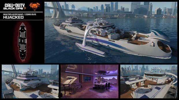 Call of Duty: Black Ops 7 - Im�genes y detalles del mapa Hijacked