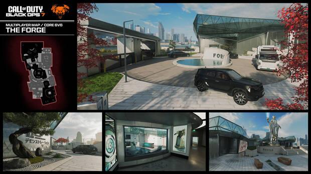 Call of Duty: Black Ops 7 - Im�genes y detalles del mapa The Forge