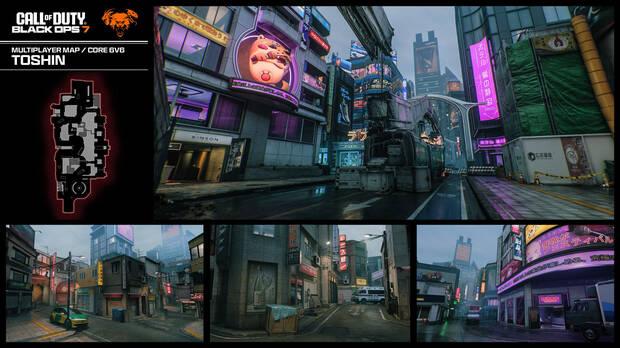 Call of Duty: Black Ops 7 - Im�genes y detalles del mapa Toshin