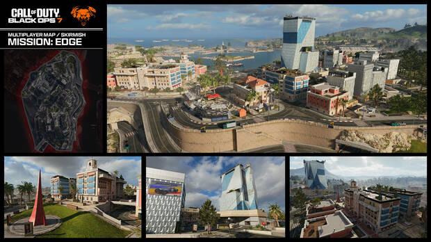 Call of Duty: Black Ops 7 - Im�genes y detalles del mapa Misi�n: Edge