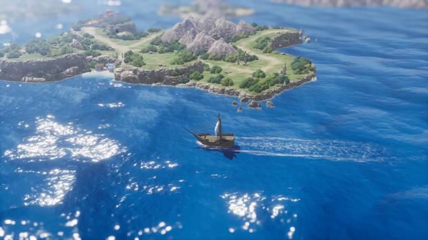 Viajar en barco es un cl�sico de la saga Dragon Quest, y aqu� no van a faltar este tipo de trayectos.