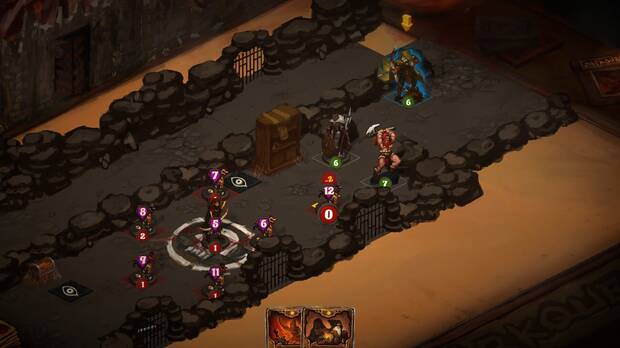 El gameplay es bastante cl�sico: mueve a tus personajes por la cuadr�cula, act�a en el turno y prep�rate para resistir las embestidas enemigas.