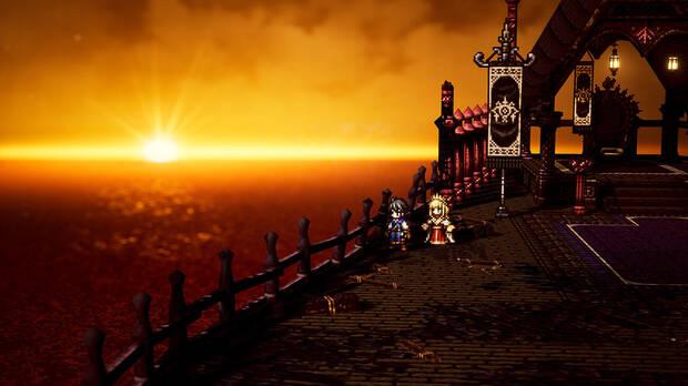 El estilo HD-2D tan peculiar de la franquicia vuelve a hacer gala de un gusto exquisito por mezclar la nostalgia de los 16 bits con efectos especiales modernos.