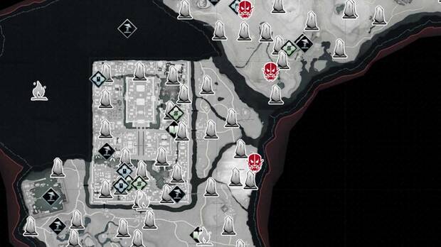 Where Winds Meet - Imagen del mapa interactivo de FextraLife