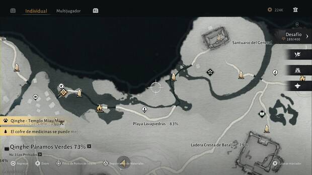 Where Winds Meet - Habilidades Místicas, ubicación de la misión Toque Meridiano