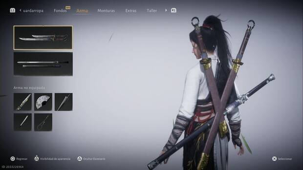 Where Winds Meet - Mejorar armas y habilidades, tipos de armas