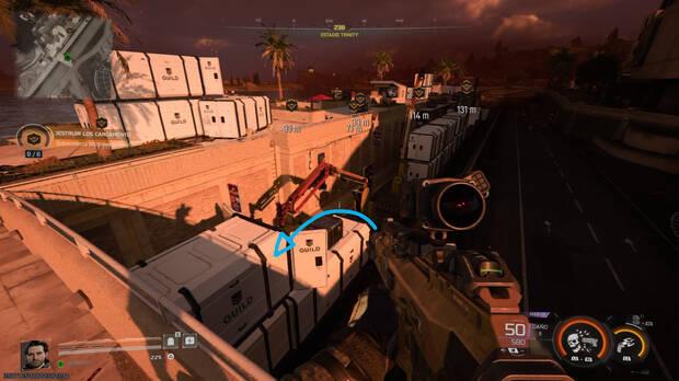 Call of Duty: Black Ops 7 - Cargamento que contiene el artefacto coleccionable de informacin de la misin 10 Dedo en el gatillo