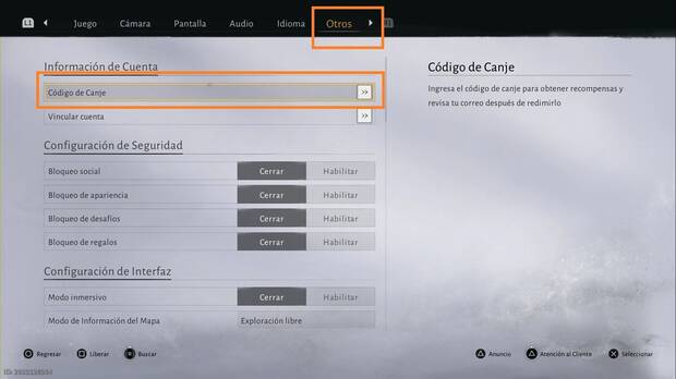 Where Winds Meet - Códigos gratis, ubicación del menú para introducir códigos