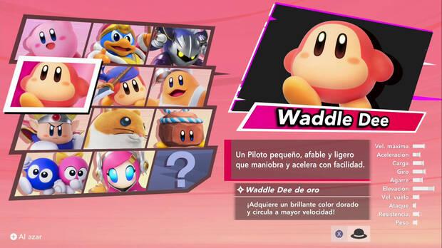 Desbloqueamos personajes para todos los modos completando los desafíos de las diferentes modalidades.