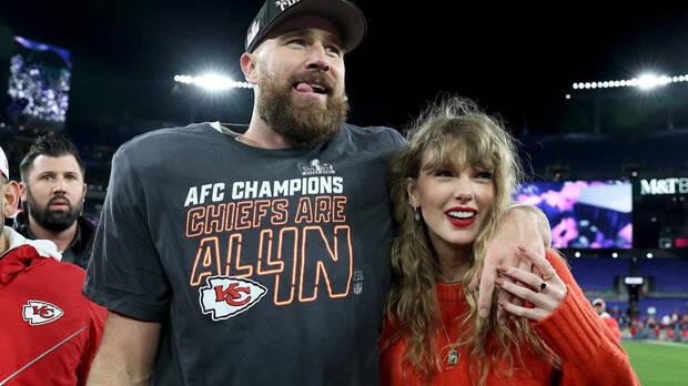 Travis Kelce y Taylor Swift