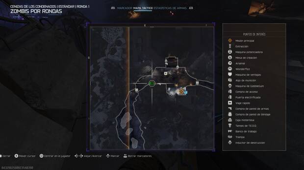 Call of Duty: Black Ops 7 Zombis - Localizacin en el mapa Cenizas de los condenados del ingrediente oculto Hojas