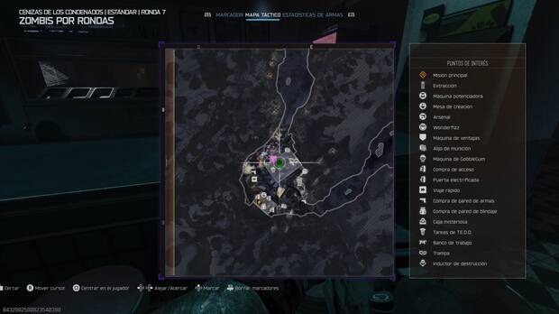 Call of Duty: Black Ops 7 Zombis - Localizacin en el mapa Cenizas de los condenados del ingrediente oculto Azucarero