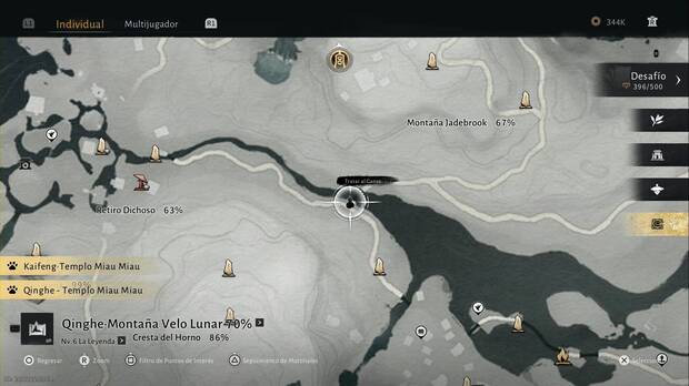 Where Winds Meet - Ganso Manaco, ubicacin del punto 