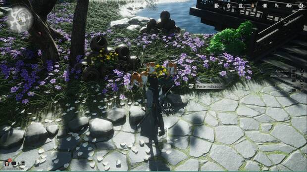 Where Winds Meet - Cmo transformarse, en perro; perros junto a una olla