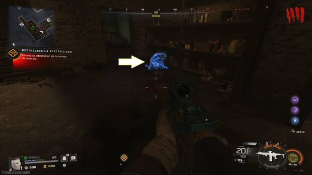 Call of Duty: Black Ops 7 Zombis - Easter egg de la ventaja Té Fatuo gratis, paso 3